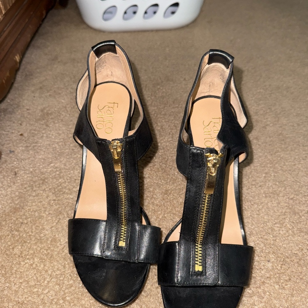 Franco Sarto Black Women's Sandals